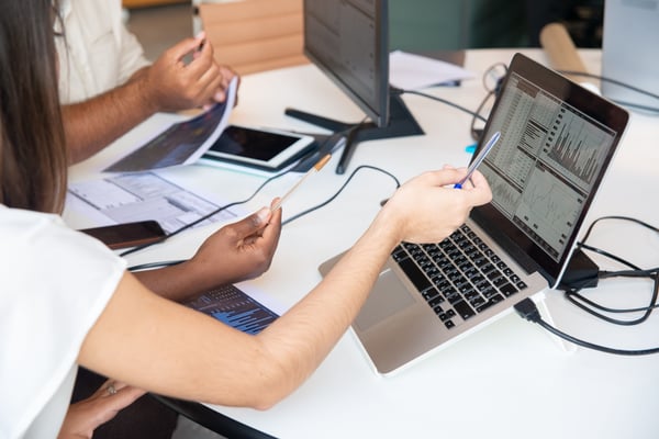Data analytics stock image