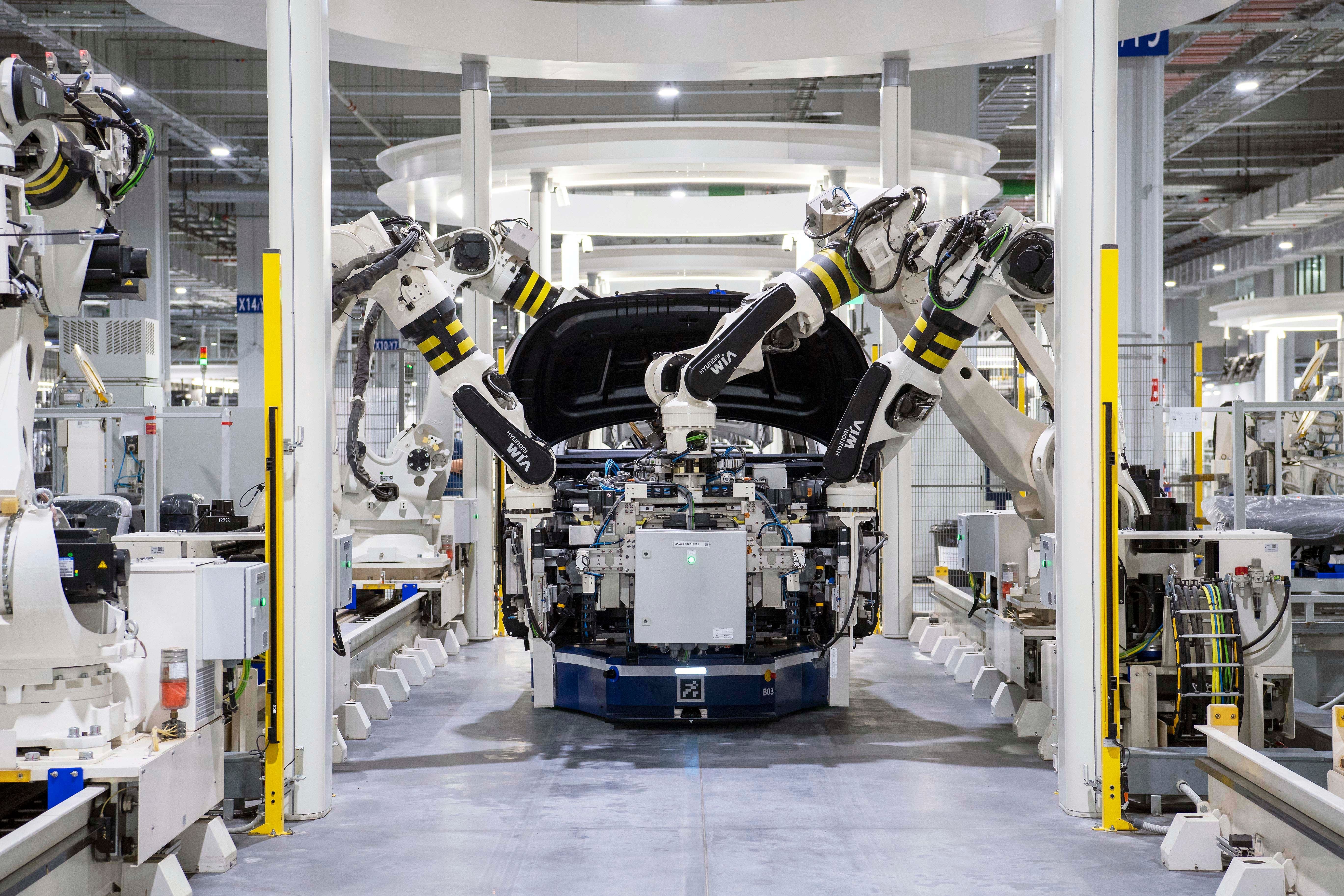 Automobile factory